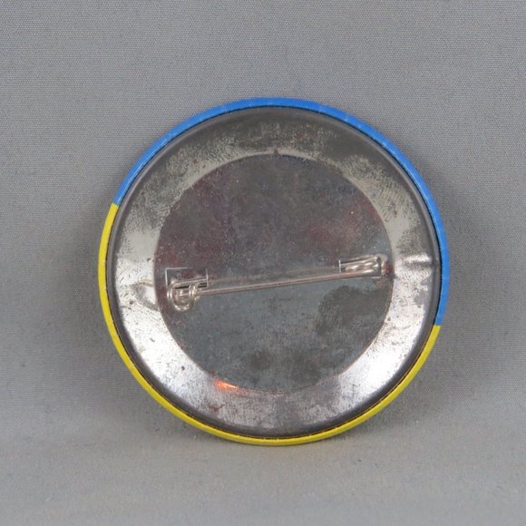 Vintage Union Pin - Senior Power UAW Retired Workers - Celluloid PIn - Picture 2 of 3